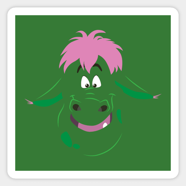 Elliot the Dragon - Pete's Dragon Sticker by matts.graphics